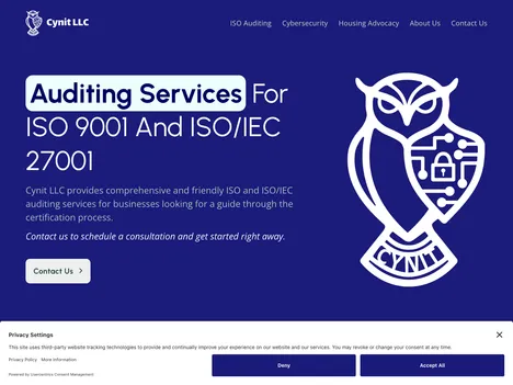Cynit LLC website screenshot