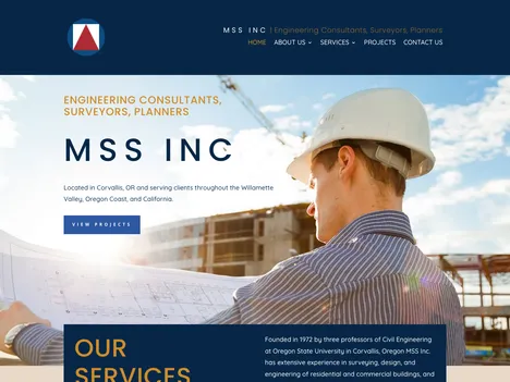 MSS Inc. website screenshot